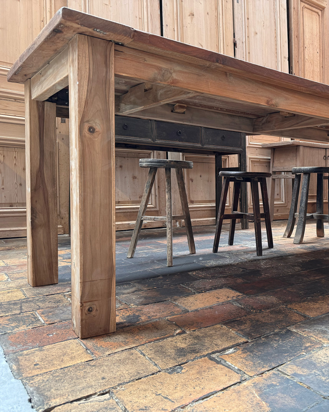 Tafel teak (80 x 300 cm)