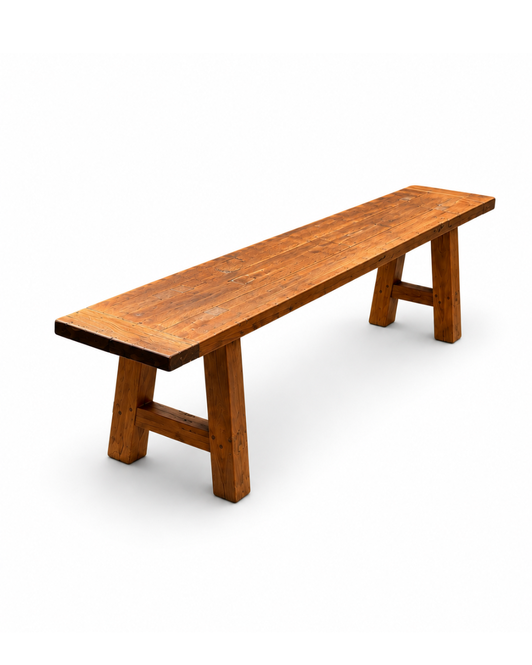 Teak wood bench