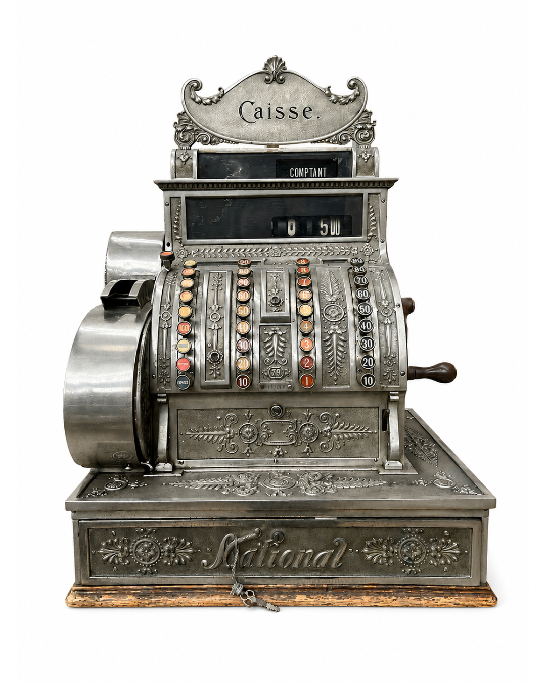 Antique cash register