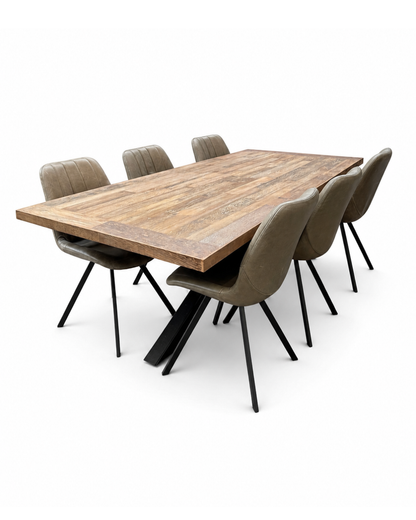 Tafel eik (100 x 220 cm)