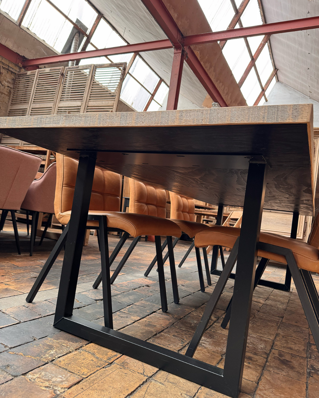 Tafel oude eik (100 x 280 cm)