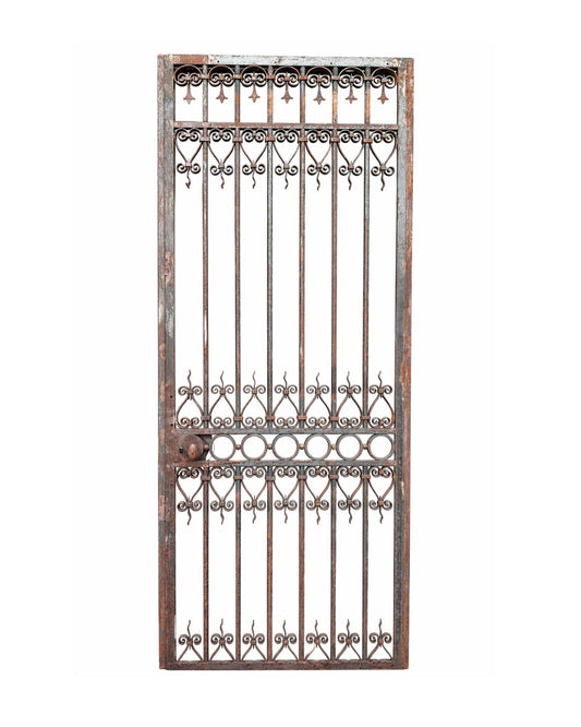 French wrought iron garden gate (95 x 240 cm)