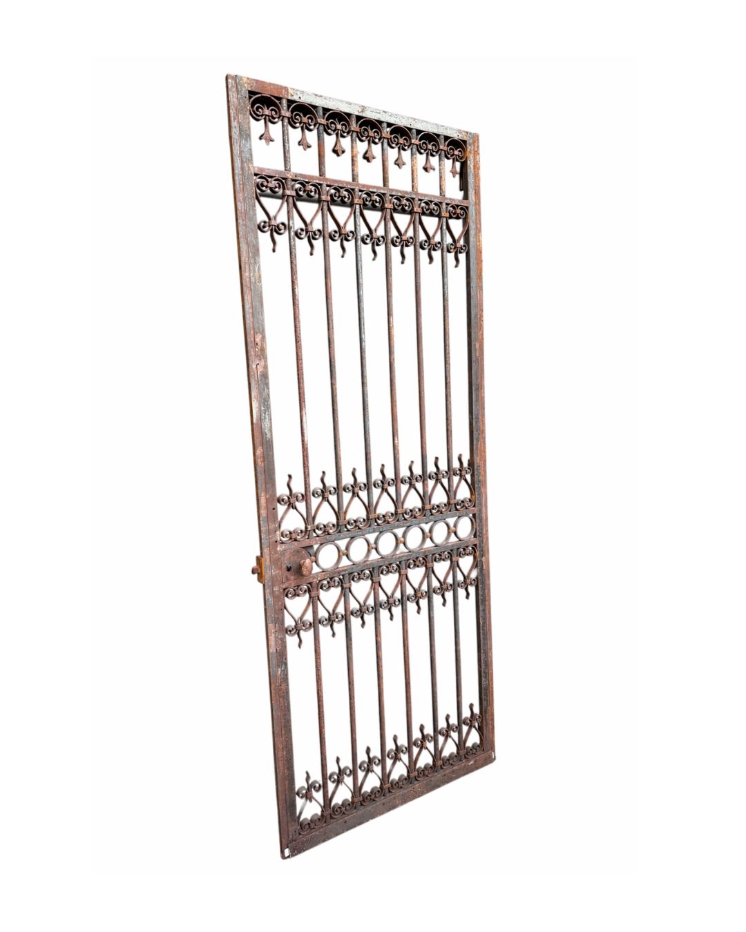 French wrought iron garden gate (95 x 240 cm)