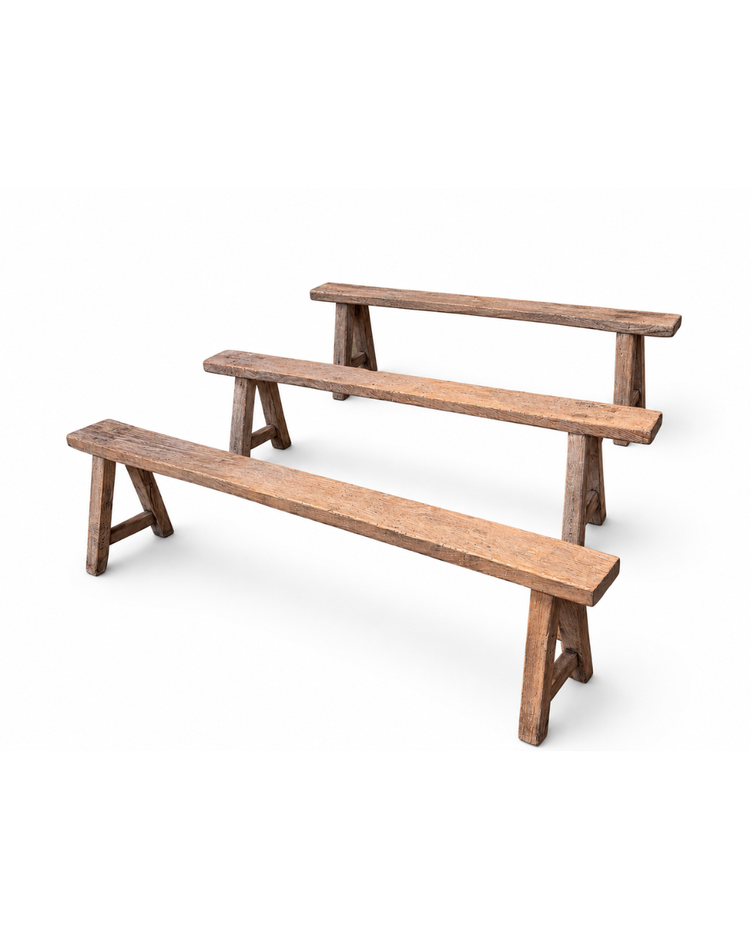 Old elm bench